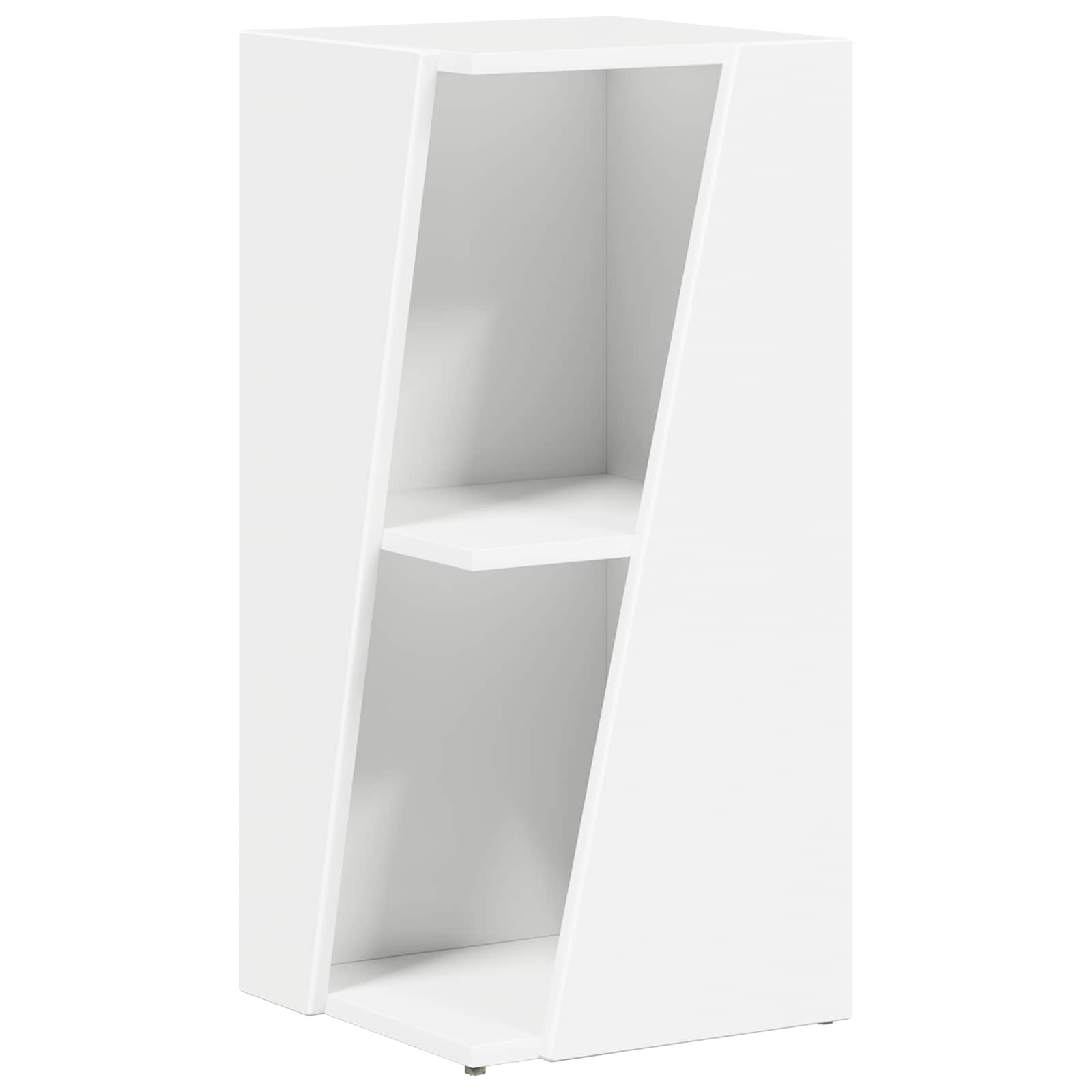 Sidobrett Vit 33 x 32 x 70,5 cm Konstruerat trä