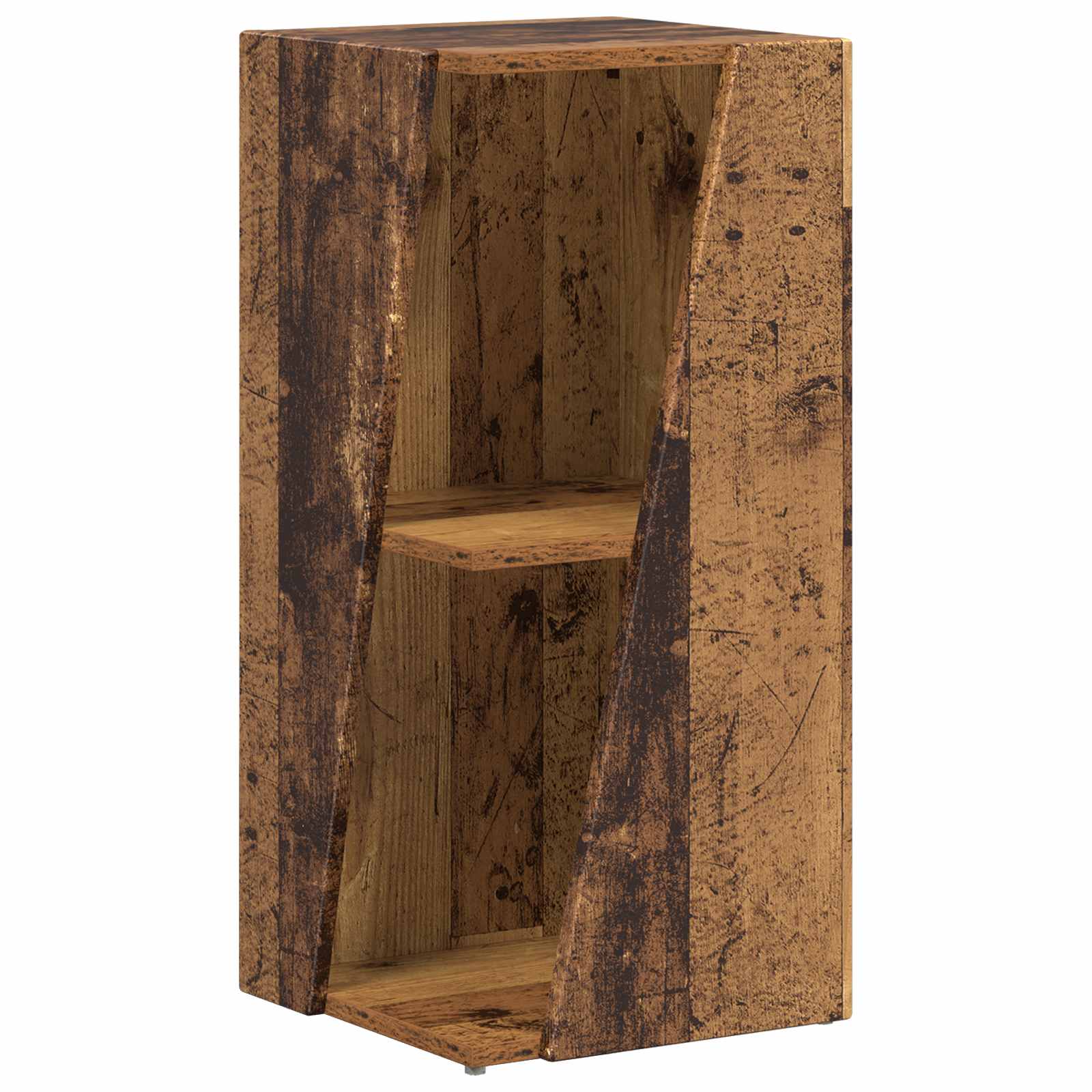 Sidobrett Gammalt trä 33 x 32 x 70,5 cm Konstruerat trä