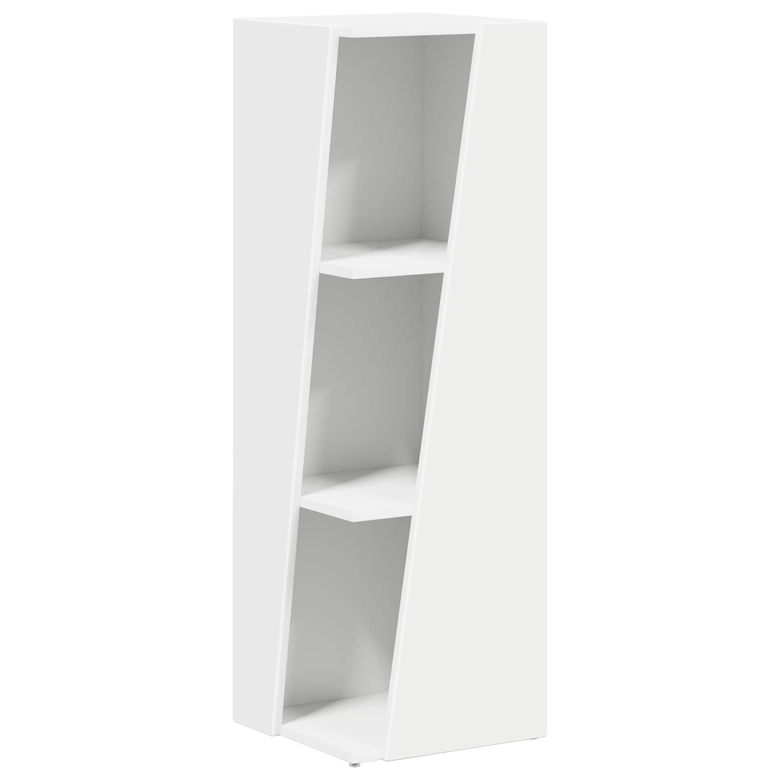 Sidobrett Vit 33 x 32 x 100,5 cm Konstruerat trä
