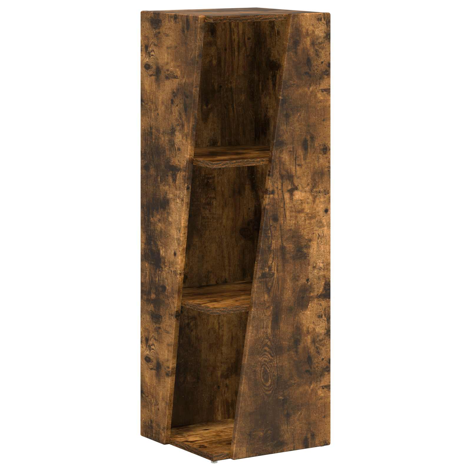 Sidobrett Rökt ek 33 x 32 x 100,5 cm Konstruerat trä