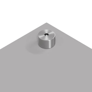 Köksplånbak 2 pcs Ljusgrå 100 x 40 cm härdat glas