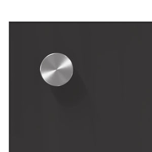 Köksplånbak 2 pcs Mörkgrå 90 x 60 cm härdat glas