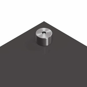 Köksplånbak 2 pcs Mörkgrå 90 x 60 cm härdat glas