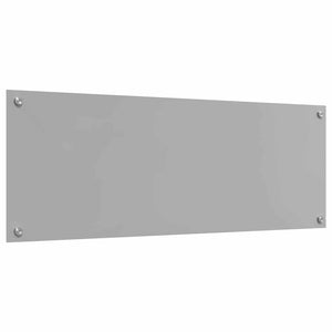 Köksplånbak 2 pcs Ljusgrå 110 x 40 cm härdat glas