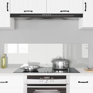 Köksplånbak 2 pcs Transparent 70 x 40 cm härdat glas