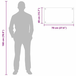 Köksplånbak 2 pcs Transparent 70 x 40 cm härdat glas