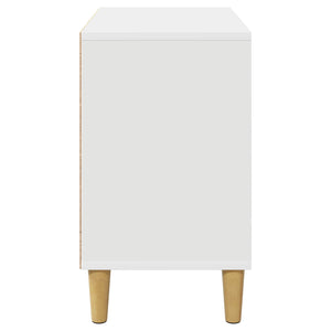 Katt hus Vit 51 x 30 x 52 cm Konstruerat trä