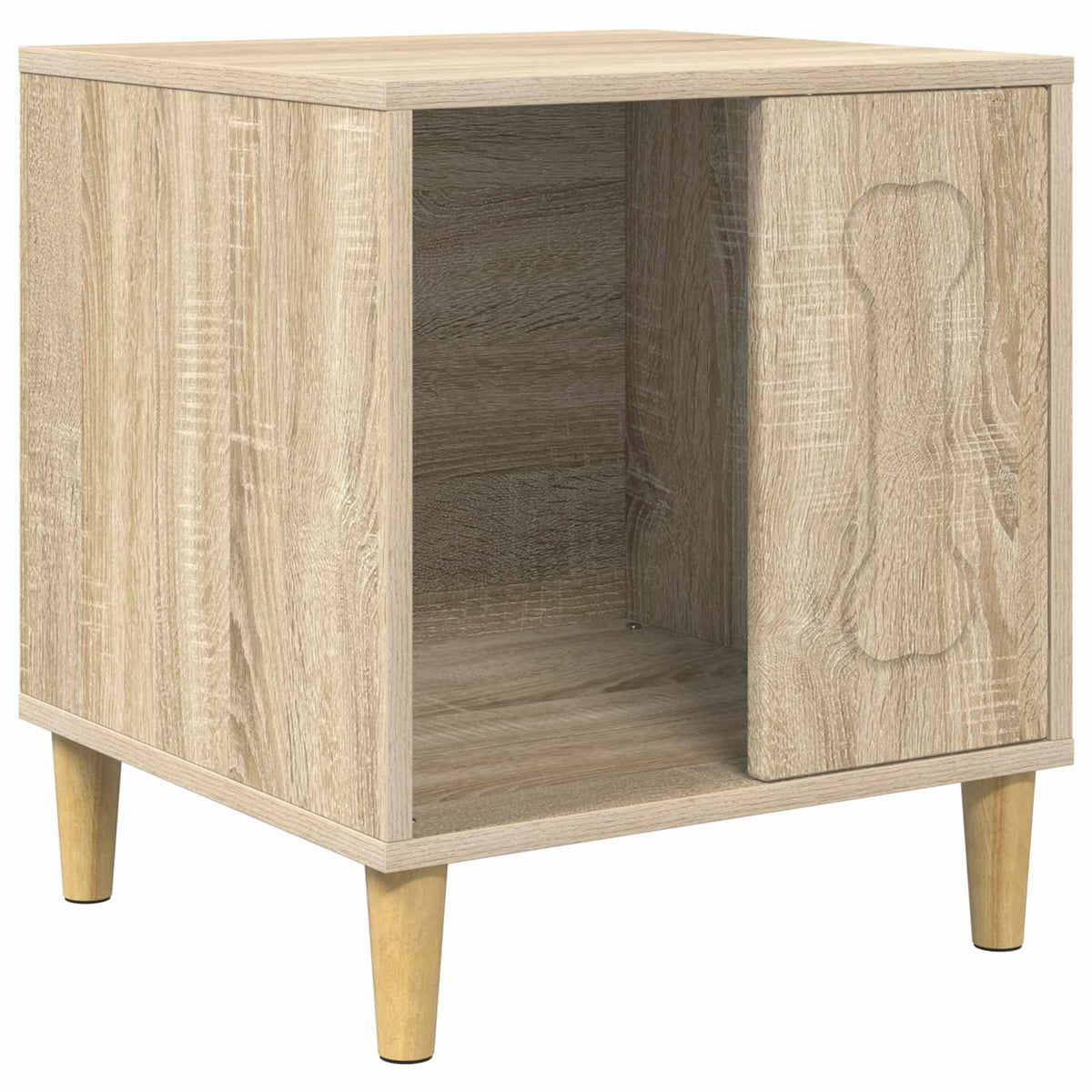 Hundhus Sonoma-ek 44 x 42 x 49 cm Konstruerat trä
