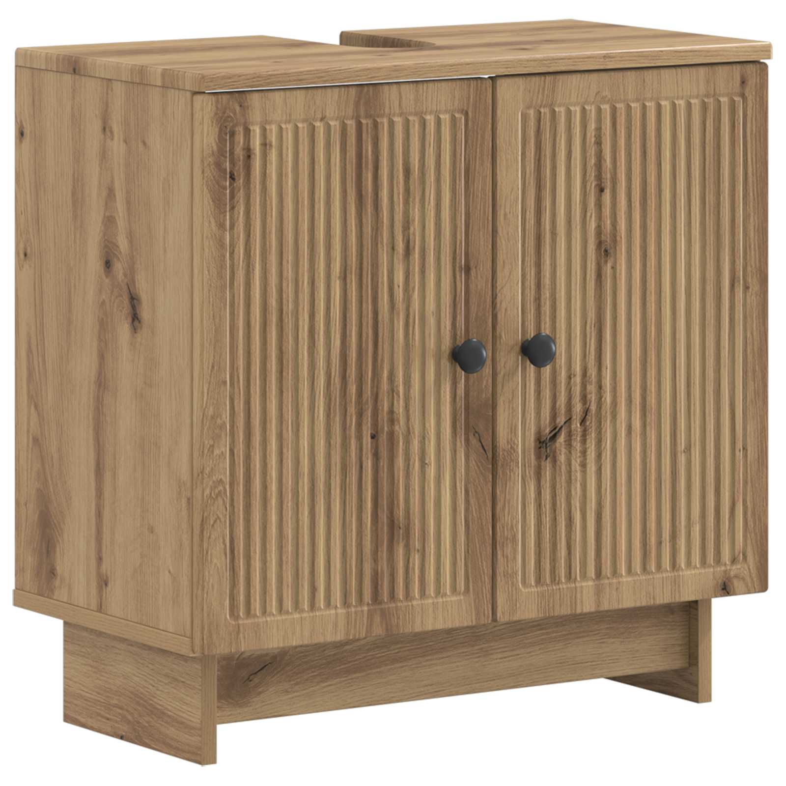 Badrumsskåp med handfat EDE Artisan-ek 59,5 x 31,5 x 59 cm