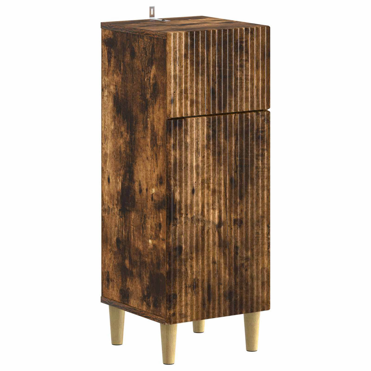 Badrumsskrubb ARNHEM Rökt ek 30 x 31 x 80 cm Konstruerat trä