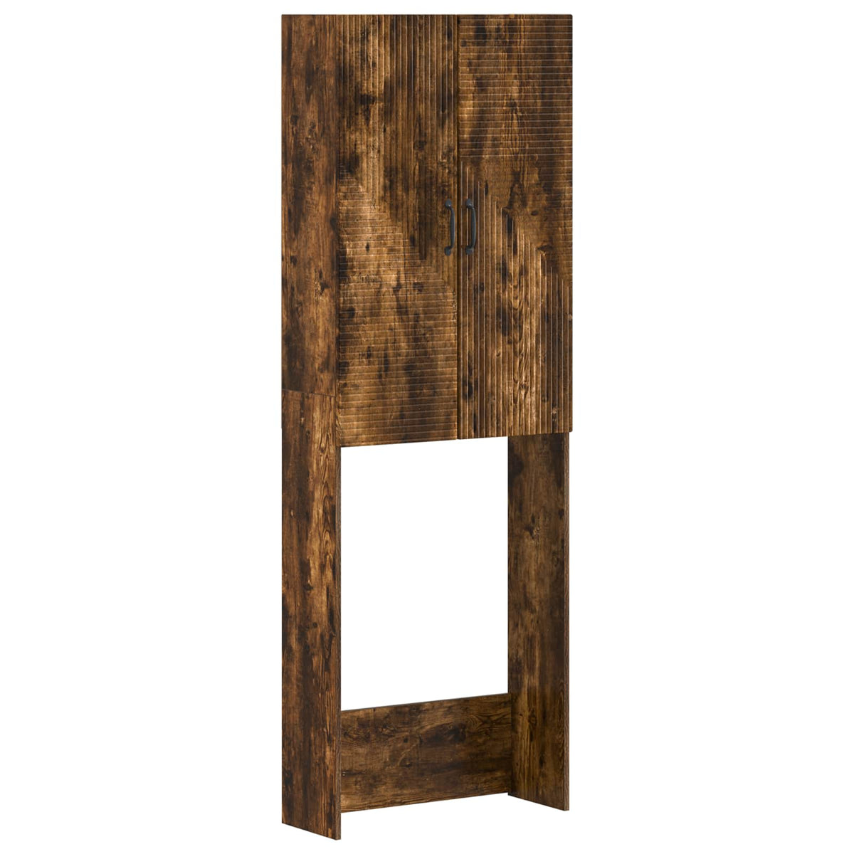 Toalett skåp HAARLEM Rökt ek 66 x 25,5 x 190 cm Konstruerat trä