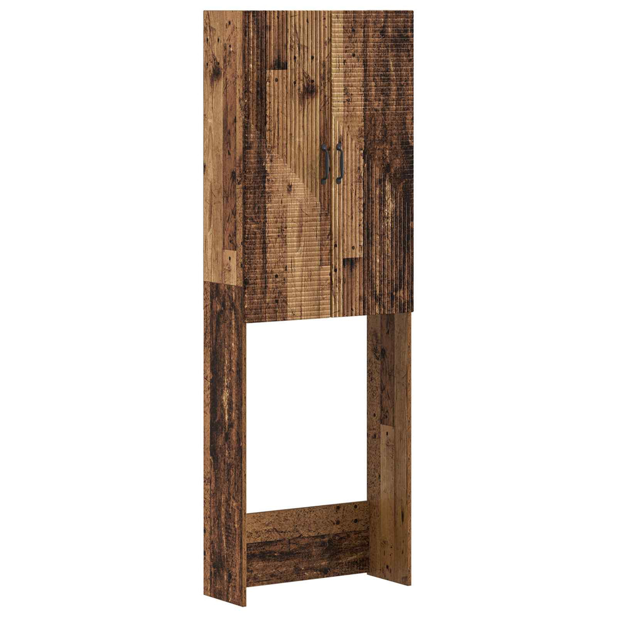 Toalett skåp HAARLEM Gammalt trä 66 x 25,5 x 190 cm