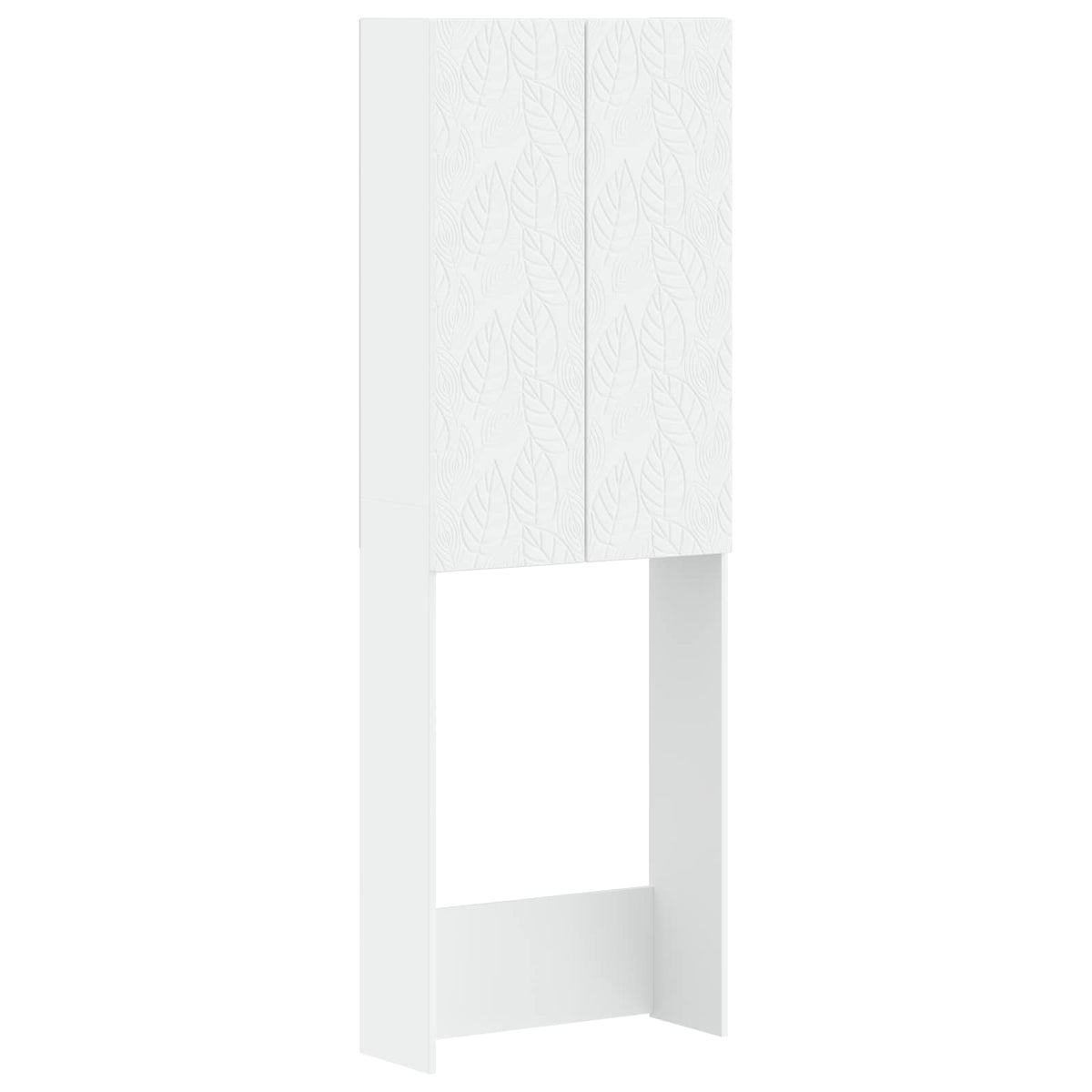 Toalett skåp DELFT Vit 66 x 25,5 x 190 cm Konstruerat trä