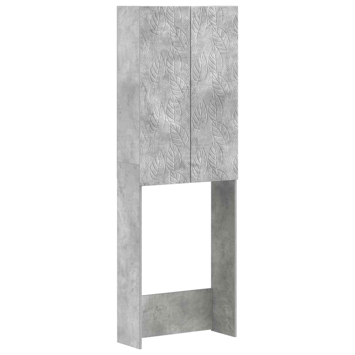 Toalett skåp DELFT Betonggrå 66 x 25,5 x 190 cm Konstruerat trä