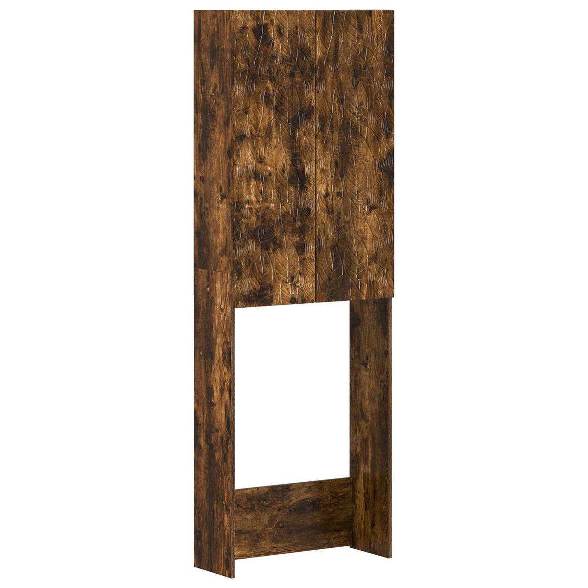 Toalett skåp DELFT Rökt ek 66 x 25,5 x 190 cm Konstruerat trä