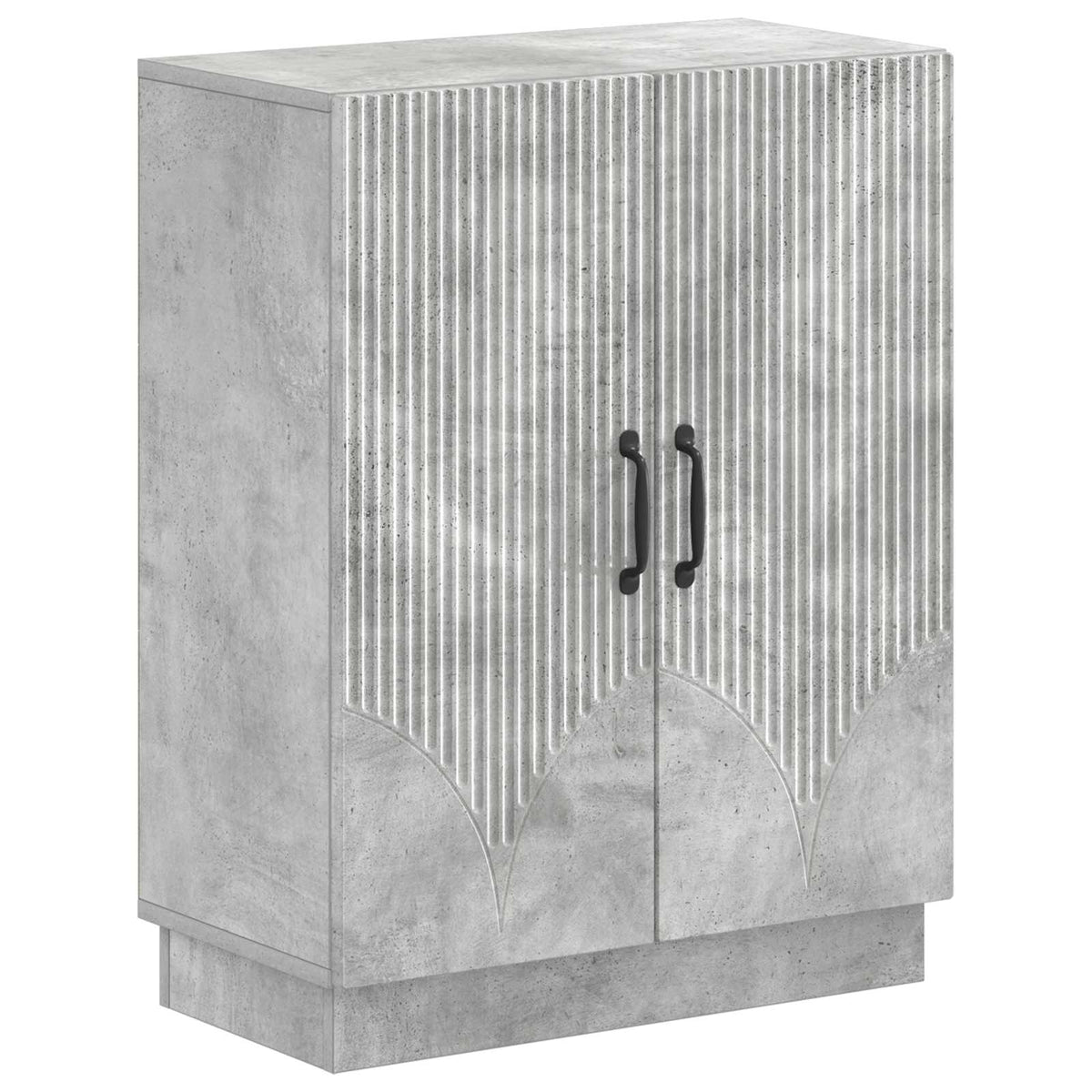 Badrumsskrubb HOORN Betonggrå 59,5 x 31 x 77 cm Konstruerat trä