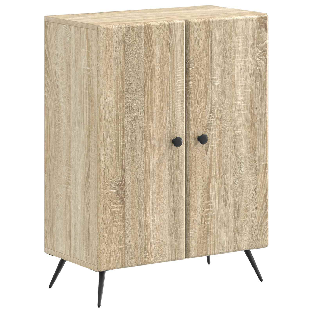 Badrumsskrubb BREDA Sonoma-ek 59,5 x 31 x 80 cm Konstruerat trä