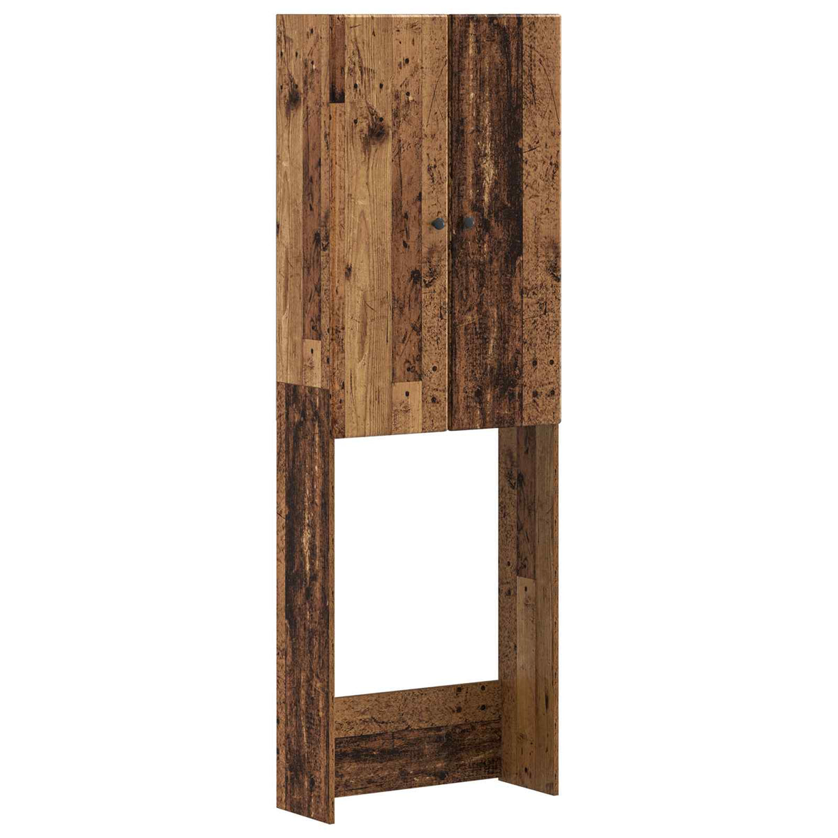 Toalett skåp BREDA Gammalt trä 66 x 25,5 x 190 cm