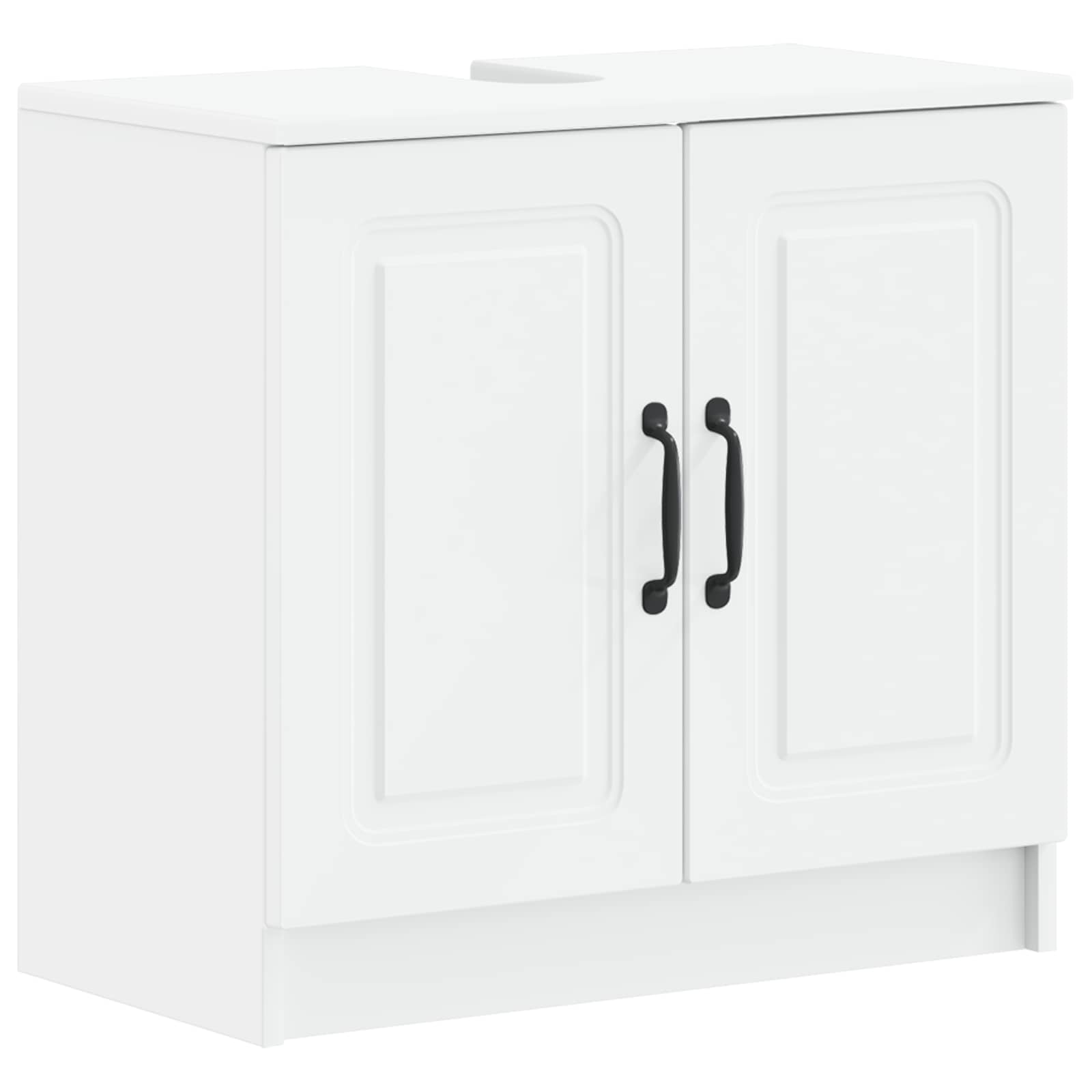 Badrumsskåp med handfat UTRECHT Vit 59,5 x 31,5 x 59 cm