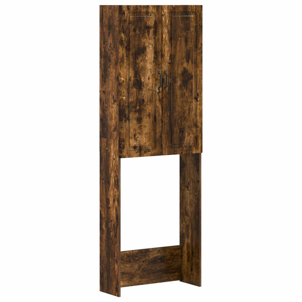 Toalett skåp UTRECHT Rökt ek 66 x 25,5 x 190 cm Konstruerat trä