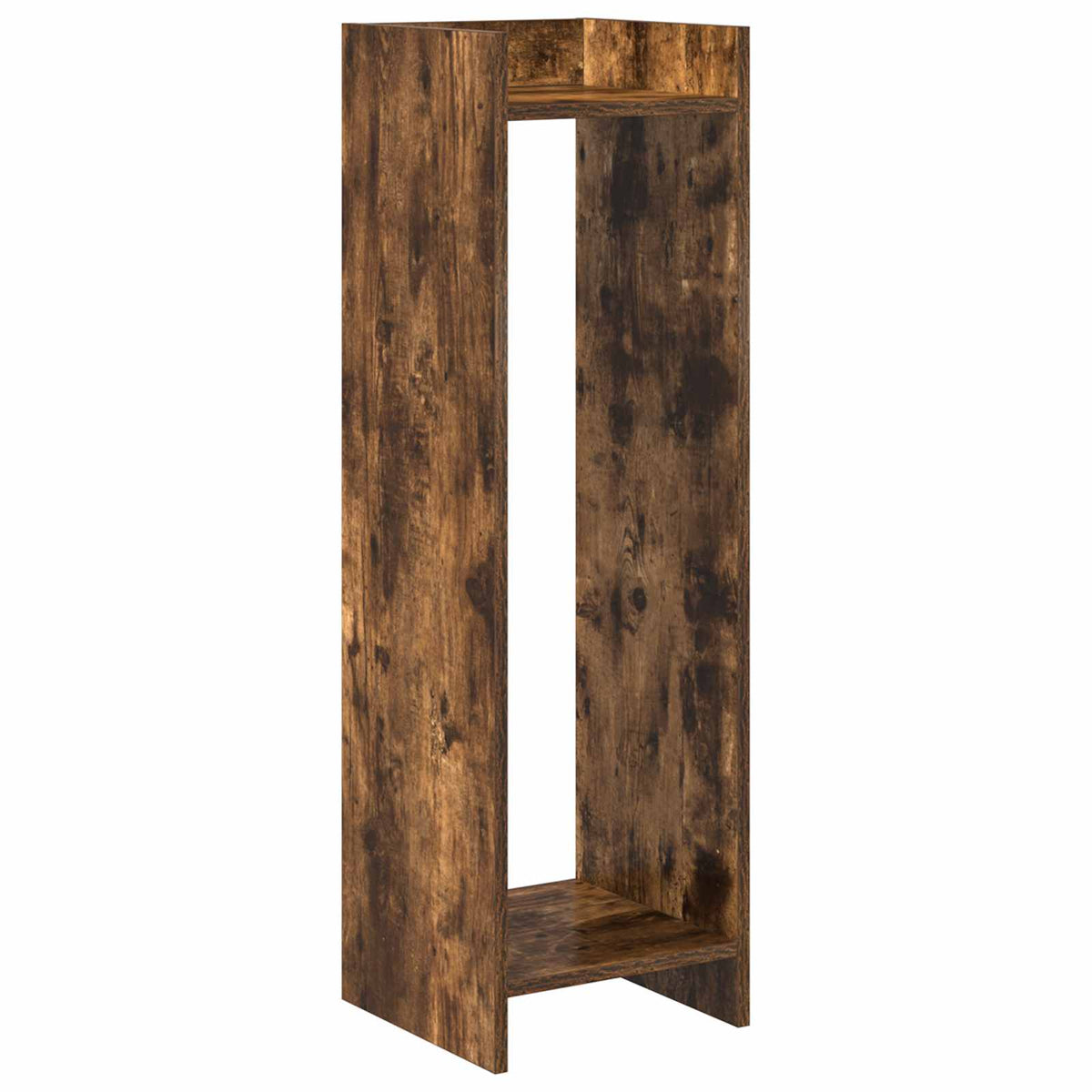 Växtställ Rökt ek 30 x 30 x 100 cm Konstruerat trä