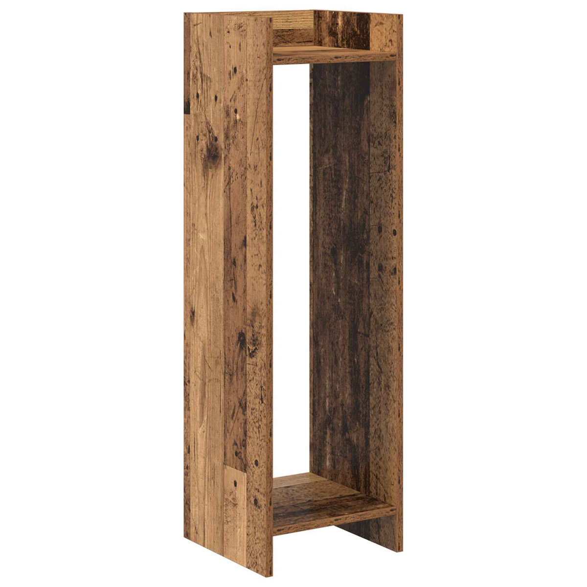 Växtställ Gammalt trä 30 x 30 x 100 cm Konstruerat trä