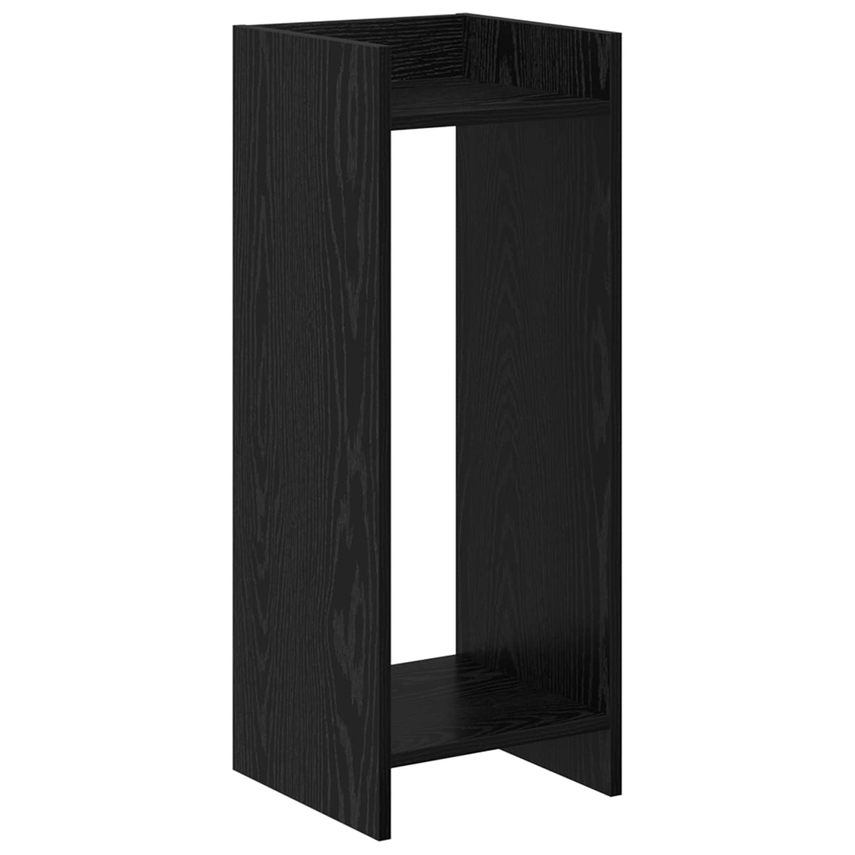 Växtställ Svart ek 30 x 30 x 80 cm Konstruerat trä