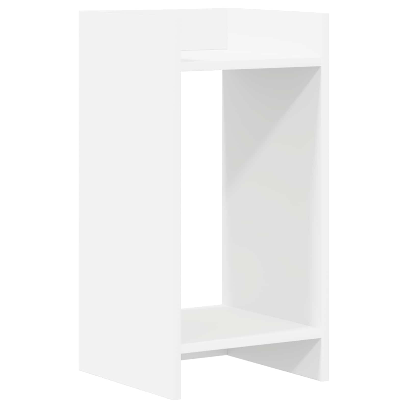 Växtställ Vit 30 x 30 x 60 cm Konstruerat trä