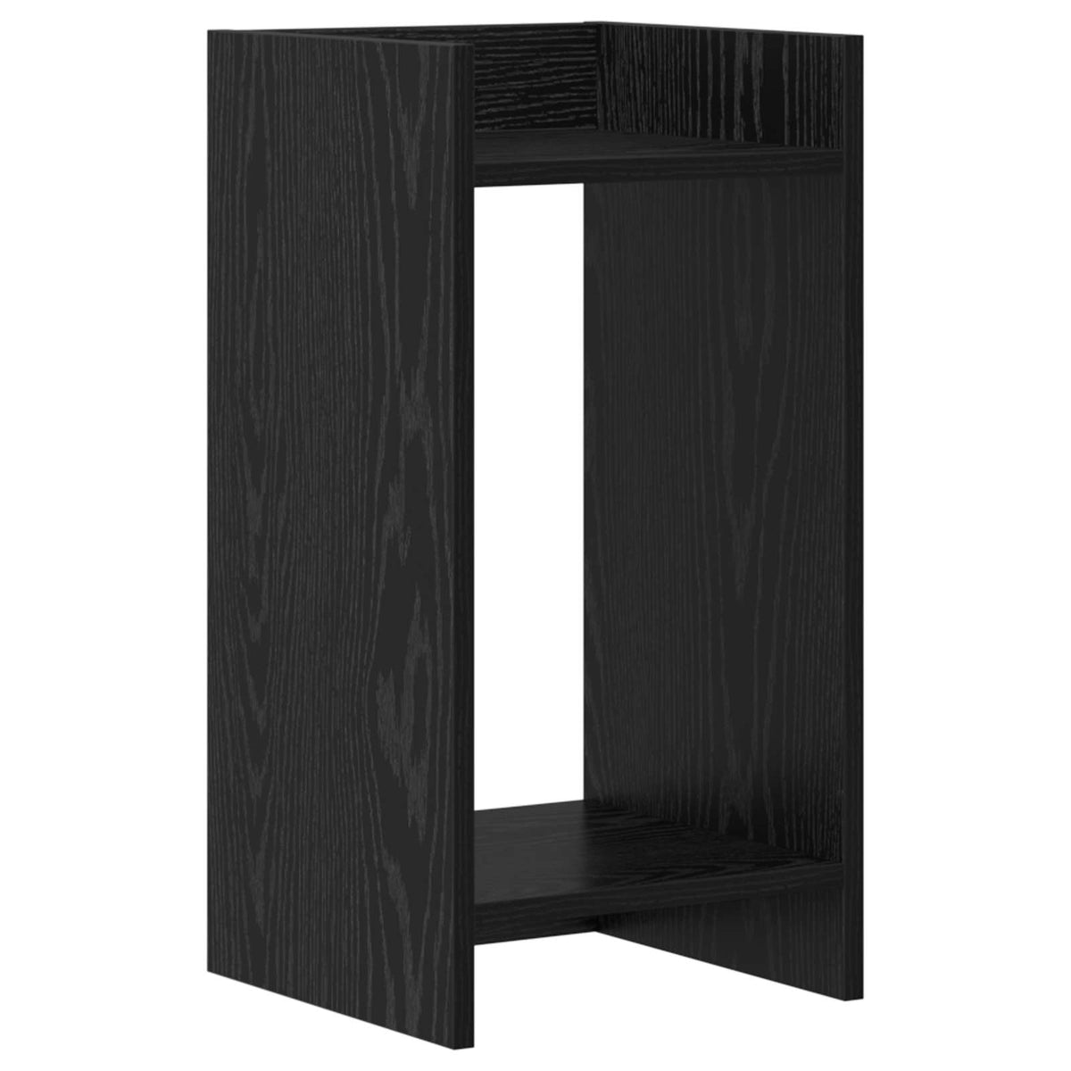 Växtställ Svart ek 30 x 30 x 60 cm Konstruerat trä