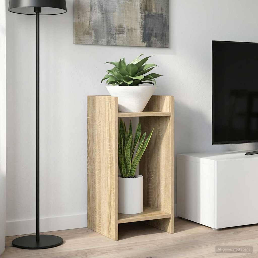 Växtställ Sonoma-ek 30 x 30 x 60 cm Konstruerat trä