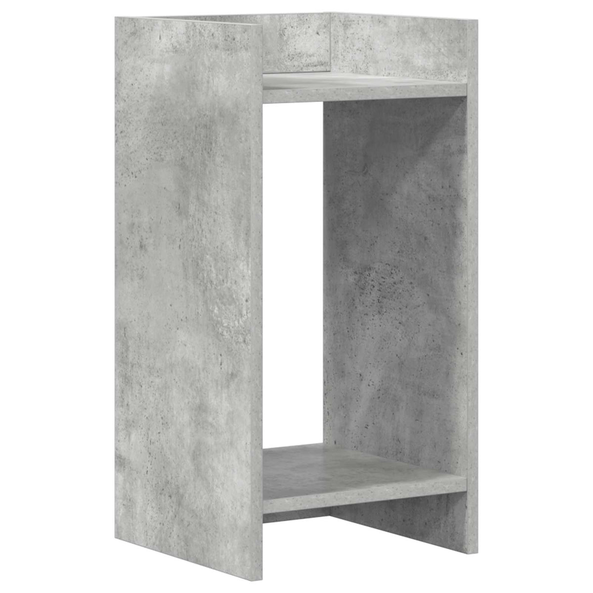 Växtställ Betonggrå 30 x 30 x 60 cm Konstruerat trä