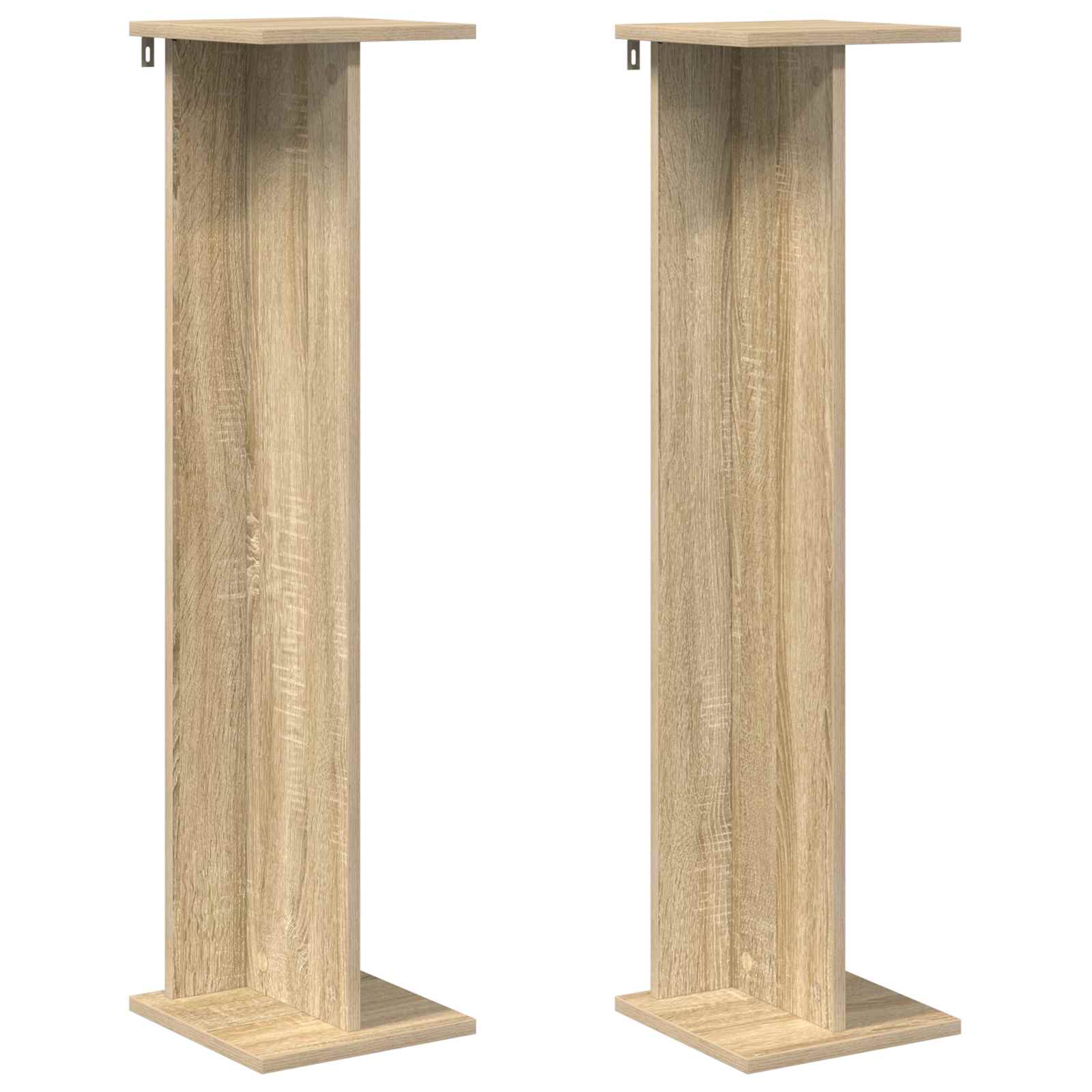 Växtställ 2 st Sonoma-ek 25 x 25,5 x 100,5 cm Konstruerat trä