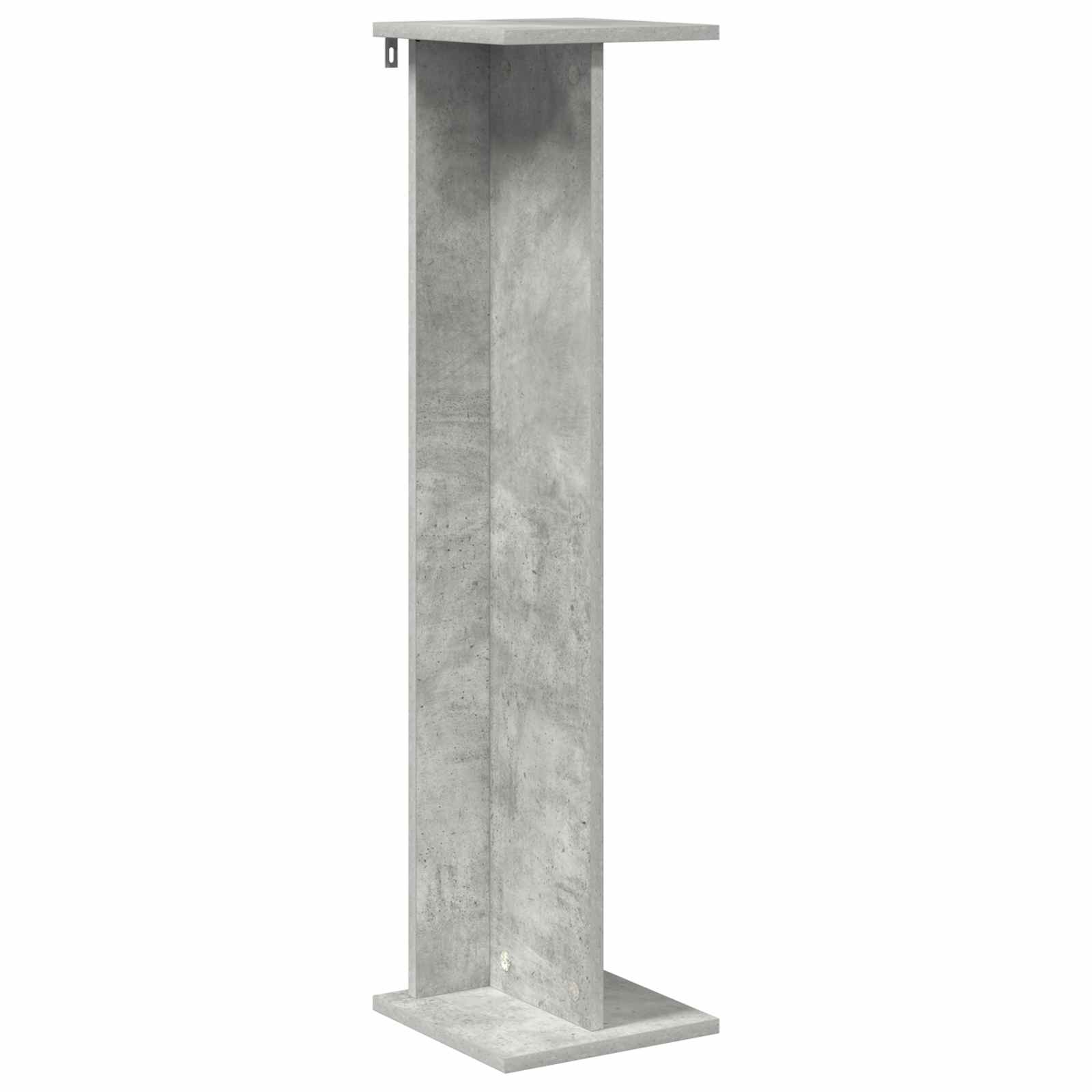Växtställ Betonggrå 25 x 25,5 x 100,5 cm Konstruerat trä