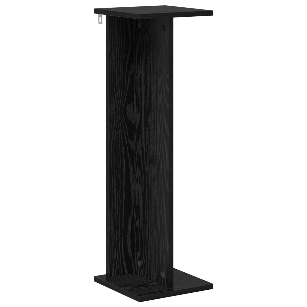 Växtställ Svart ek 25 x 25,5 x 80,5 cm Konstruerat trä