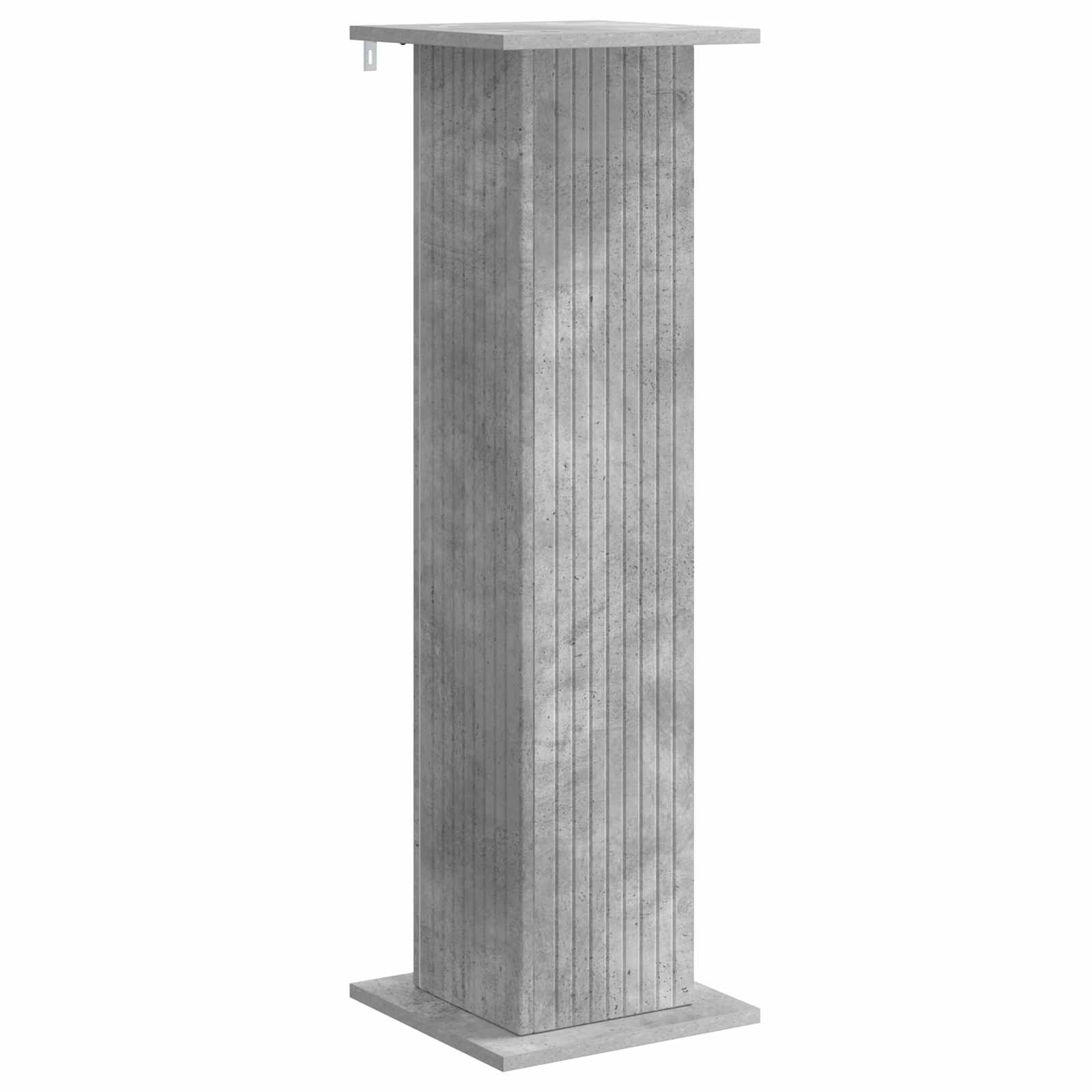 Växtställ Betonggrå 30,5 x 30 x 100,5 cm Konstruerat trä