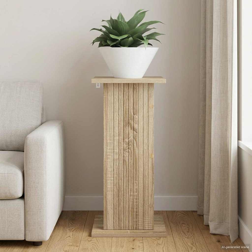 Växtställ Sonoma-ek 30,5 x 30 x 60,5 cm Konstruerat trä