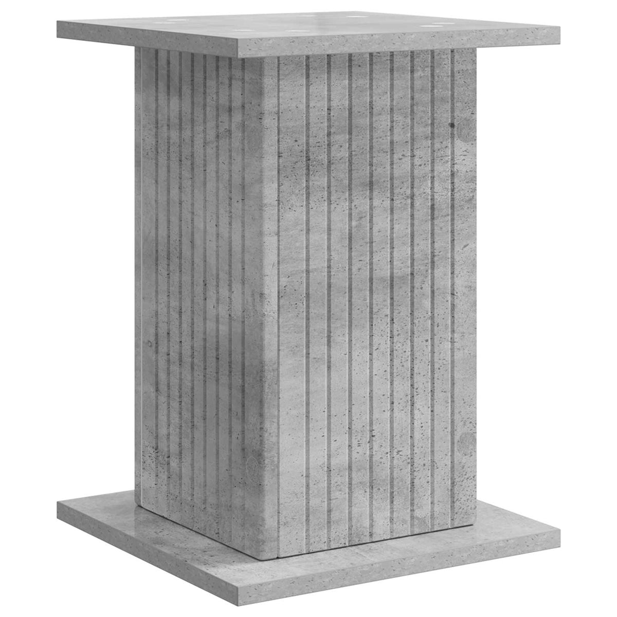 Växtställ Betonggrå 30,5 x 30 x 43 cm Konstruerat trä
