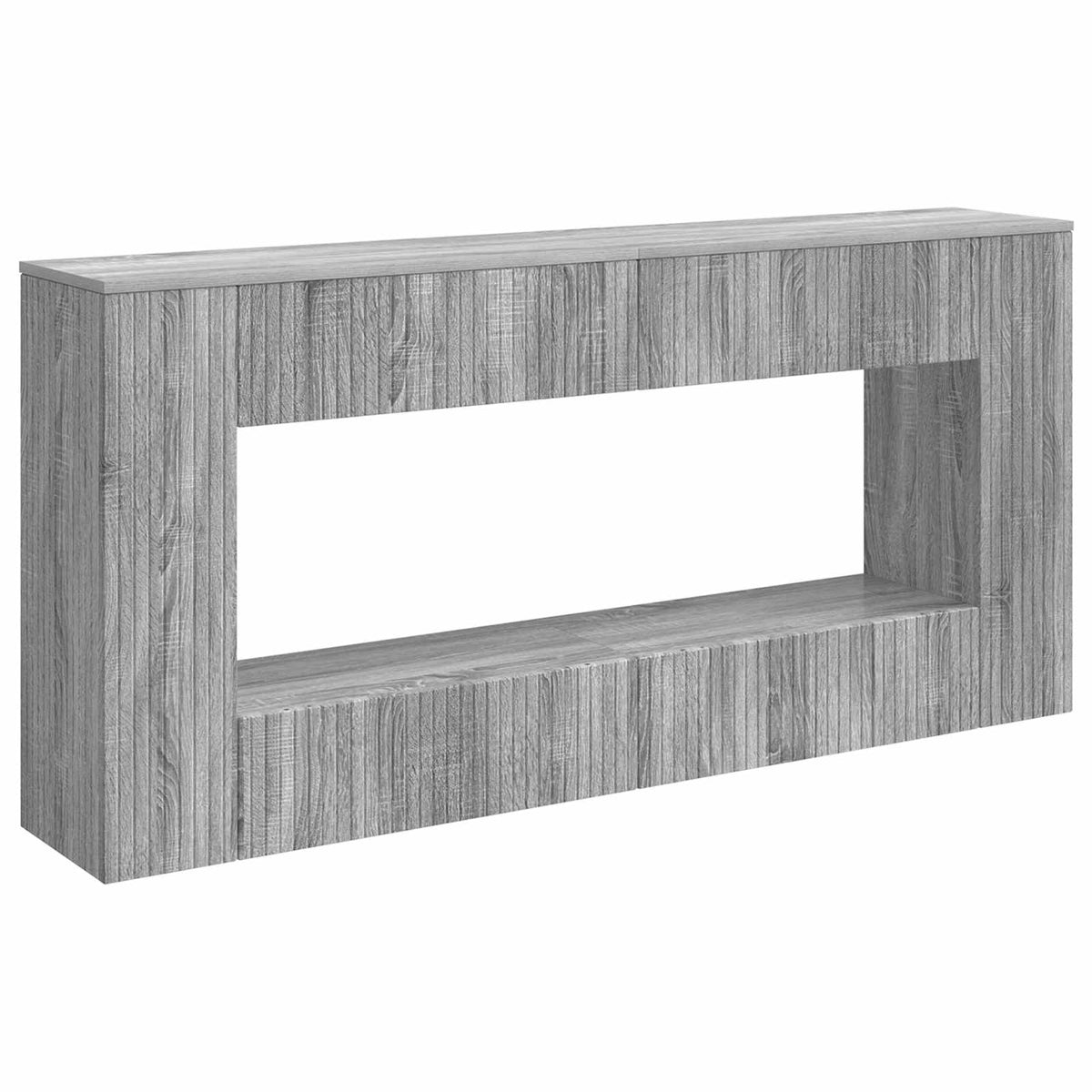 Konsolbord Grå Sonoma 155 x 29 x 74 cm Konstruerat trä