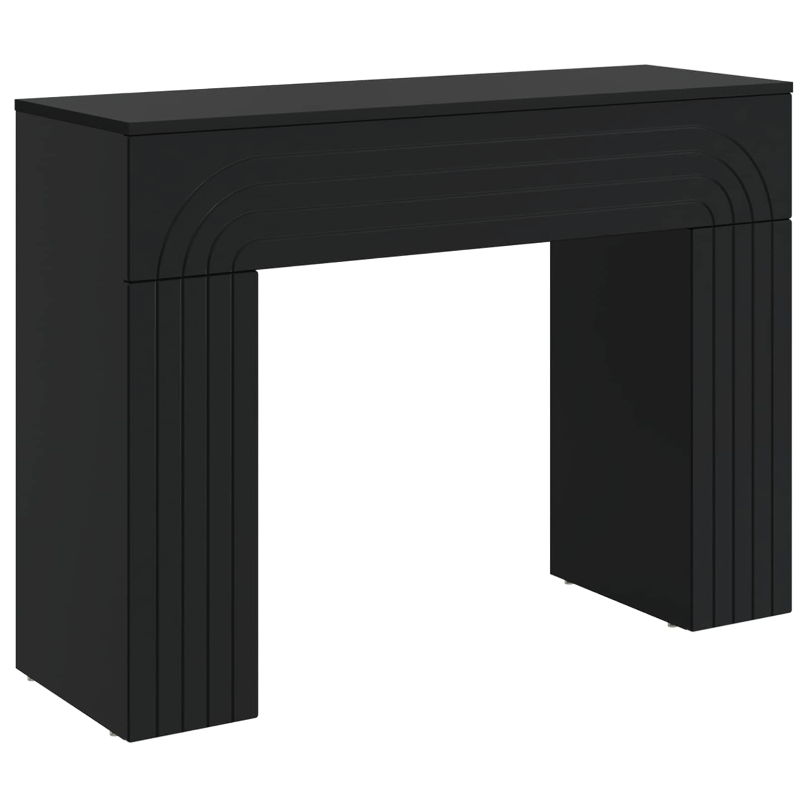 Kaffeebord Svart 102 x 35 x 75 cm Konstruerat trä