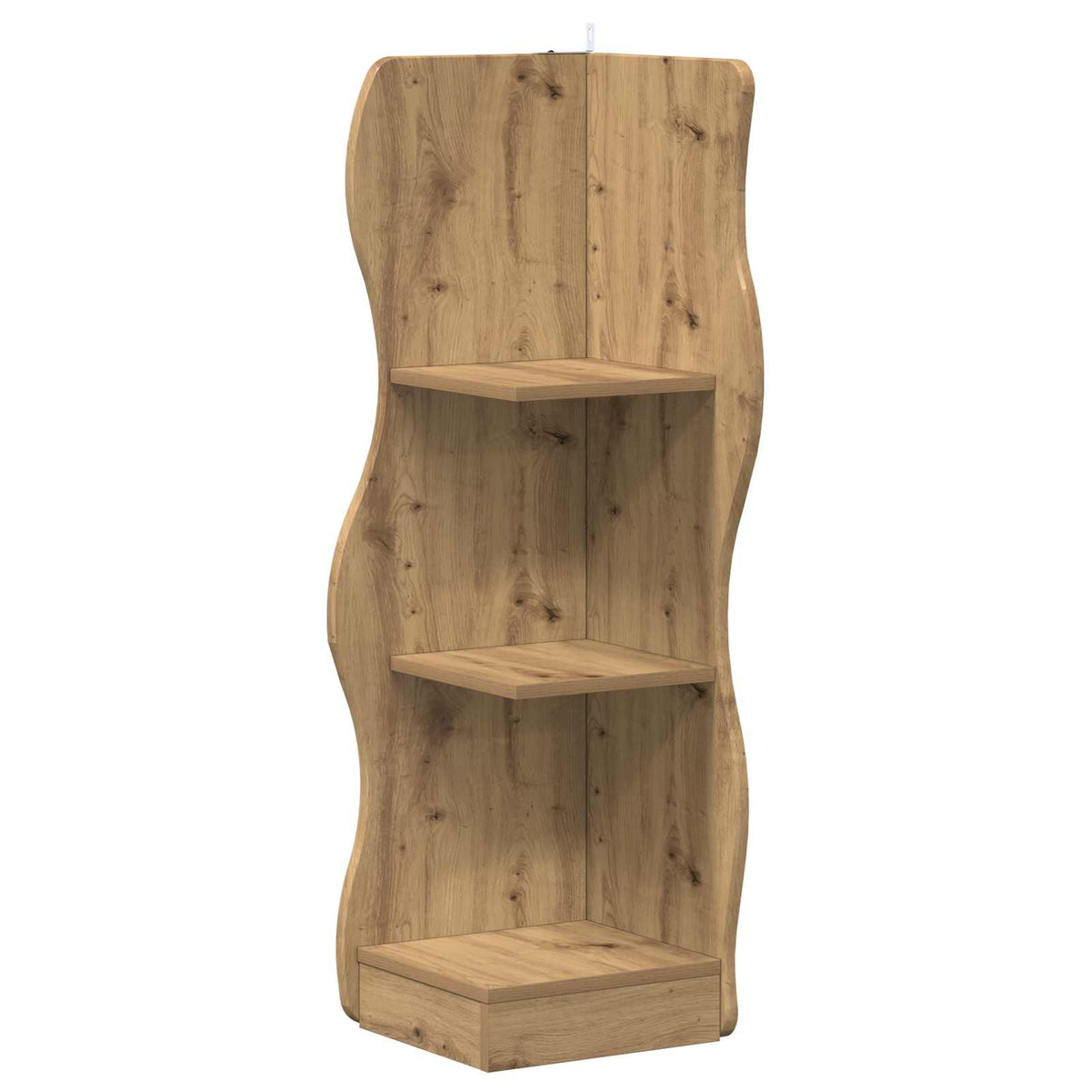 Hörnhylla Artisan-ek 34 x 33 x 102 cm Konstruerat trä