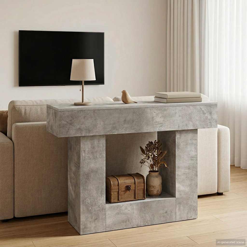 BetongGrå 101 x 30 x 74 cm