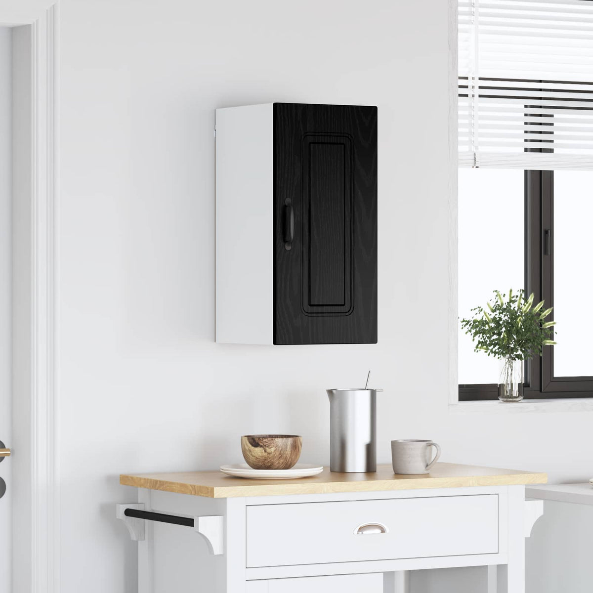 Diskmaskin panel Kalmar Svart Ek 30 x 31 x 60 cm