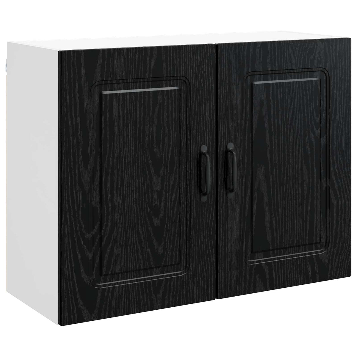 Diskmaskin panel Kalmar Svart Ek 80 x 31 x 60 cm