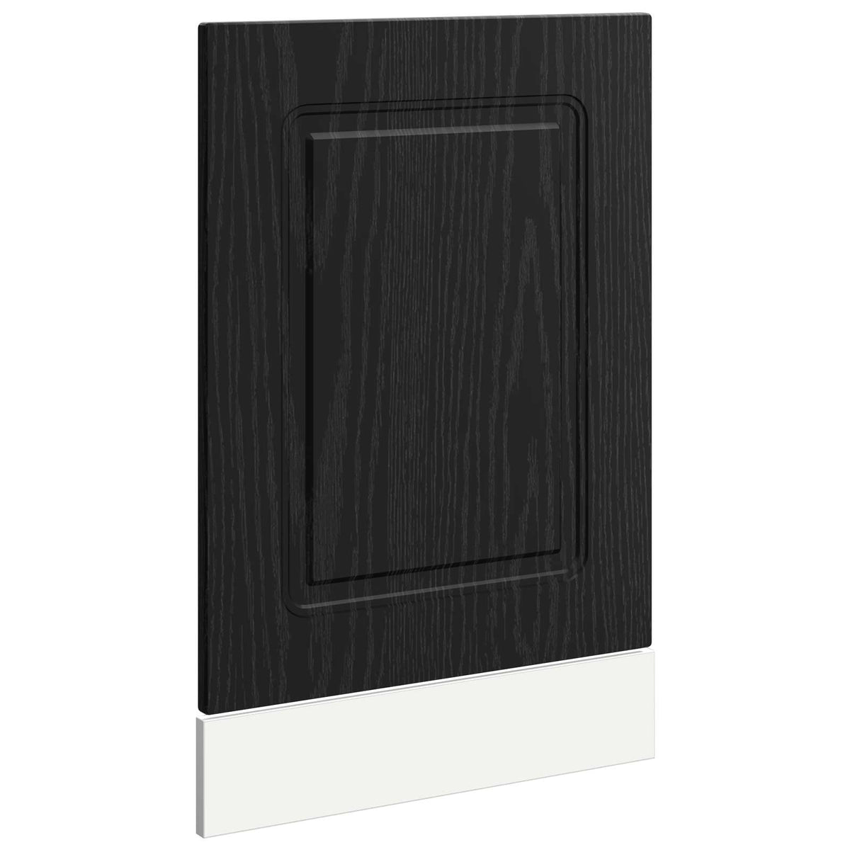 Diskmaskin panel Kalmar Svart Ek 45 x 1,5 x 57 cm