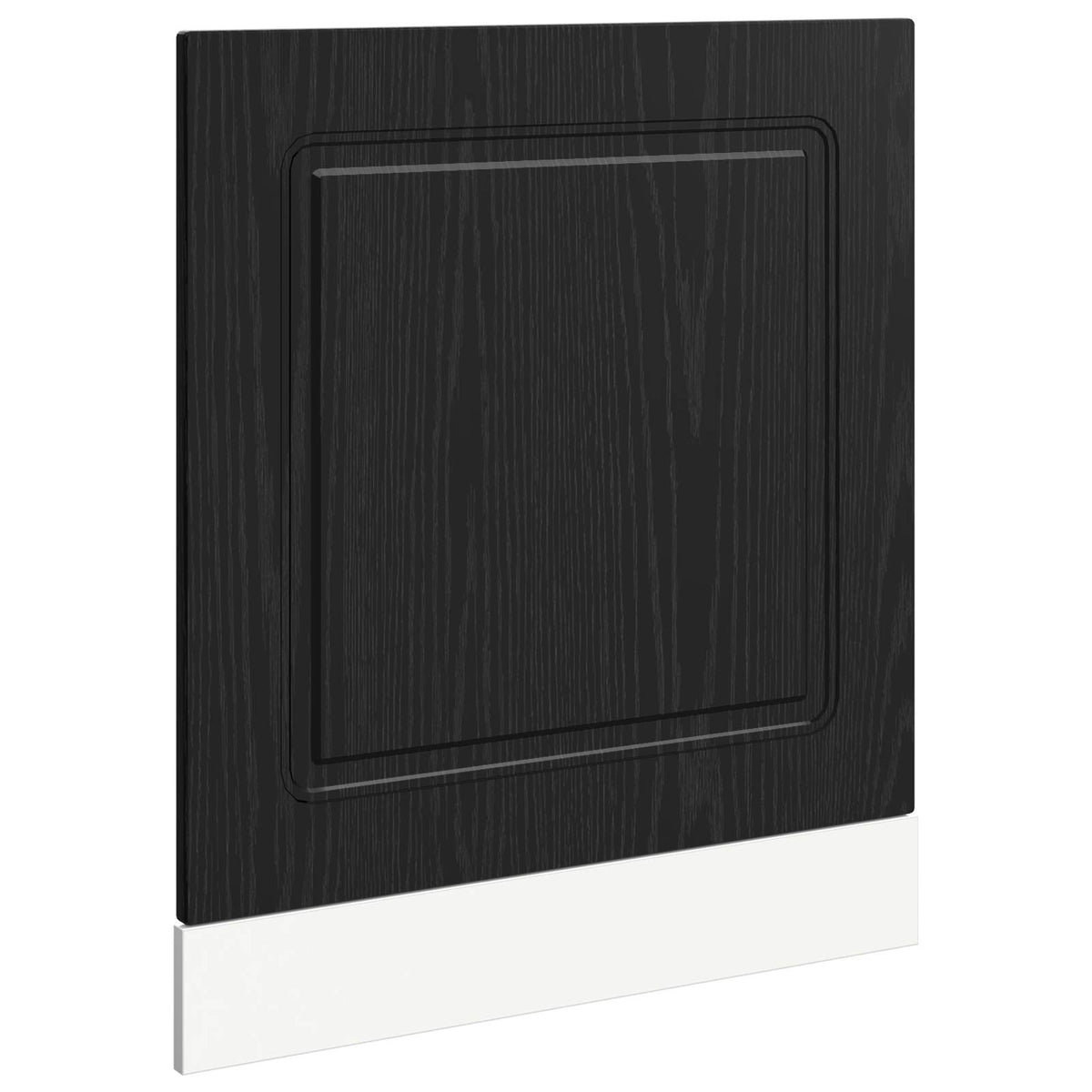 Diskmaskin panel Kalmar Svart Ek 60 x 1,5 x 57 cm
