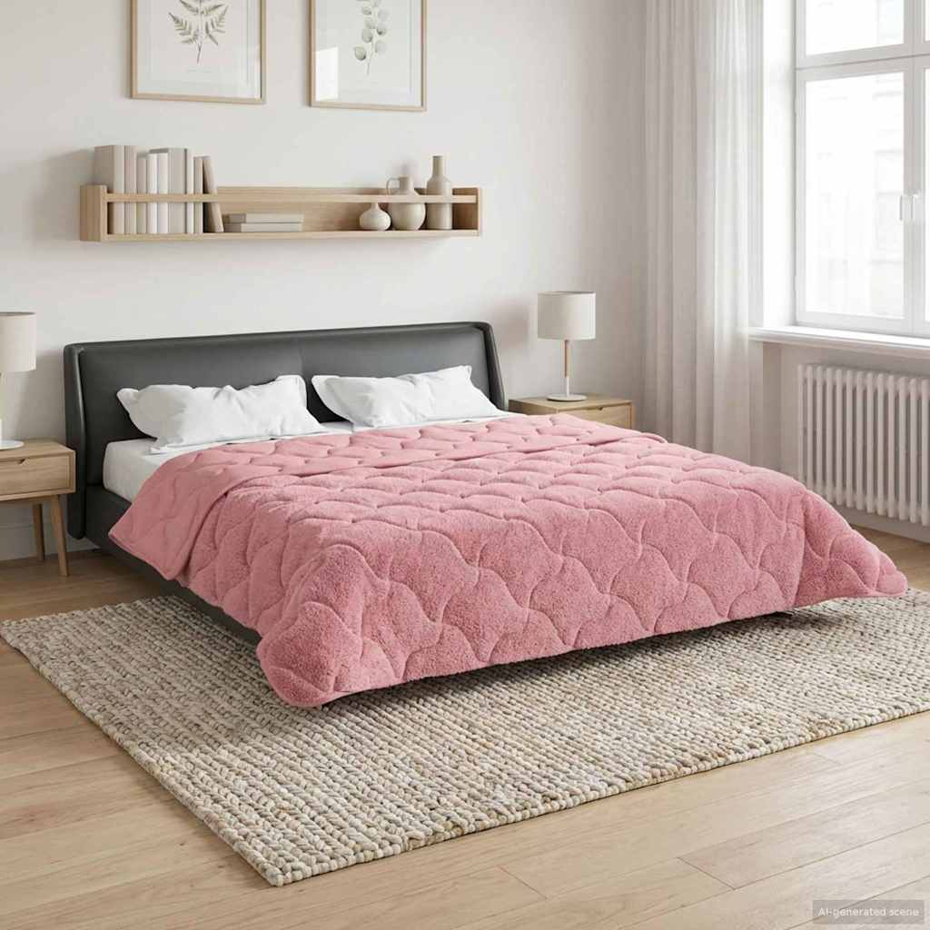 Vinter Täcke 220 x 240 cm Vinter Rosa Andningsbar