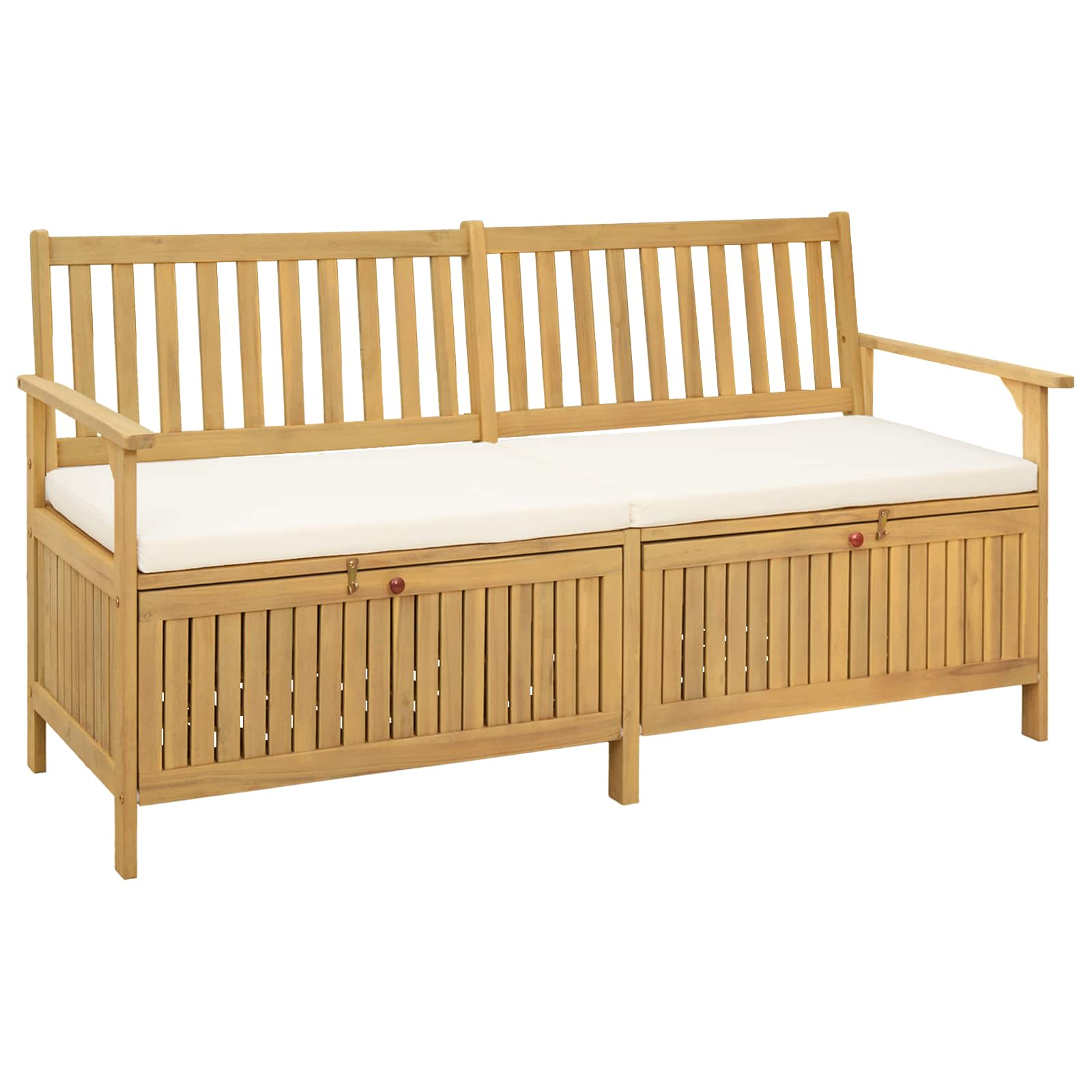 Förvaringsbänk 2 -Seater 170 x 63 x 84 cm Rektangulär