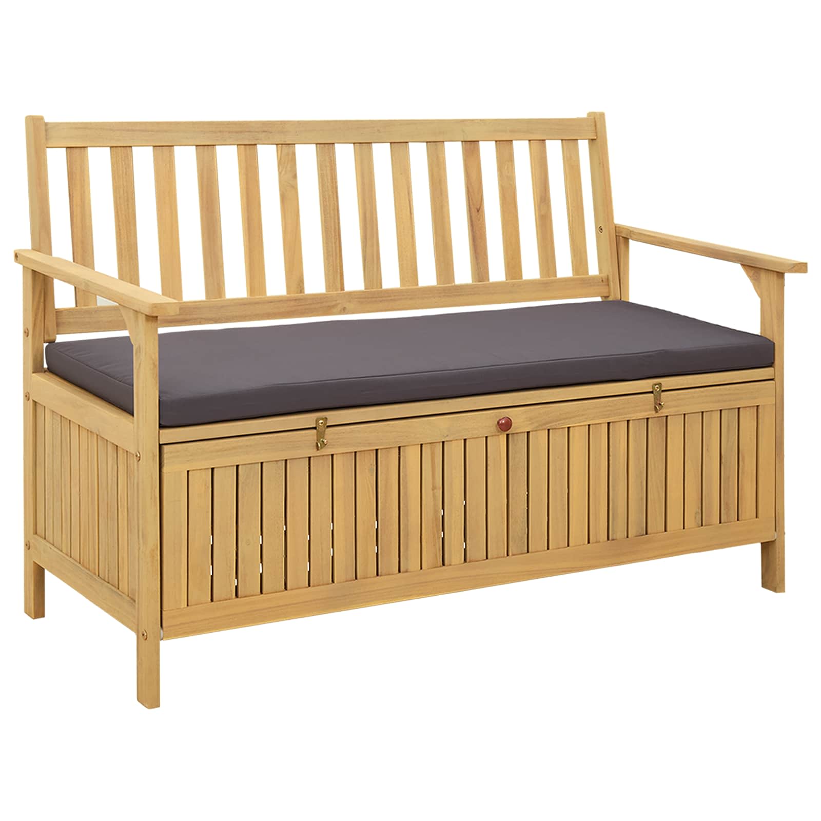 Förvaringsbänk 2 -Seater 120 x 63 x 84 cm Rektangulär