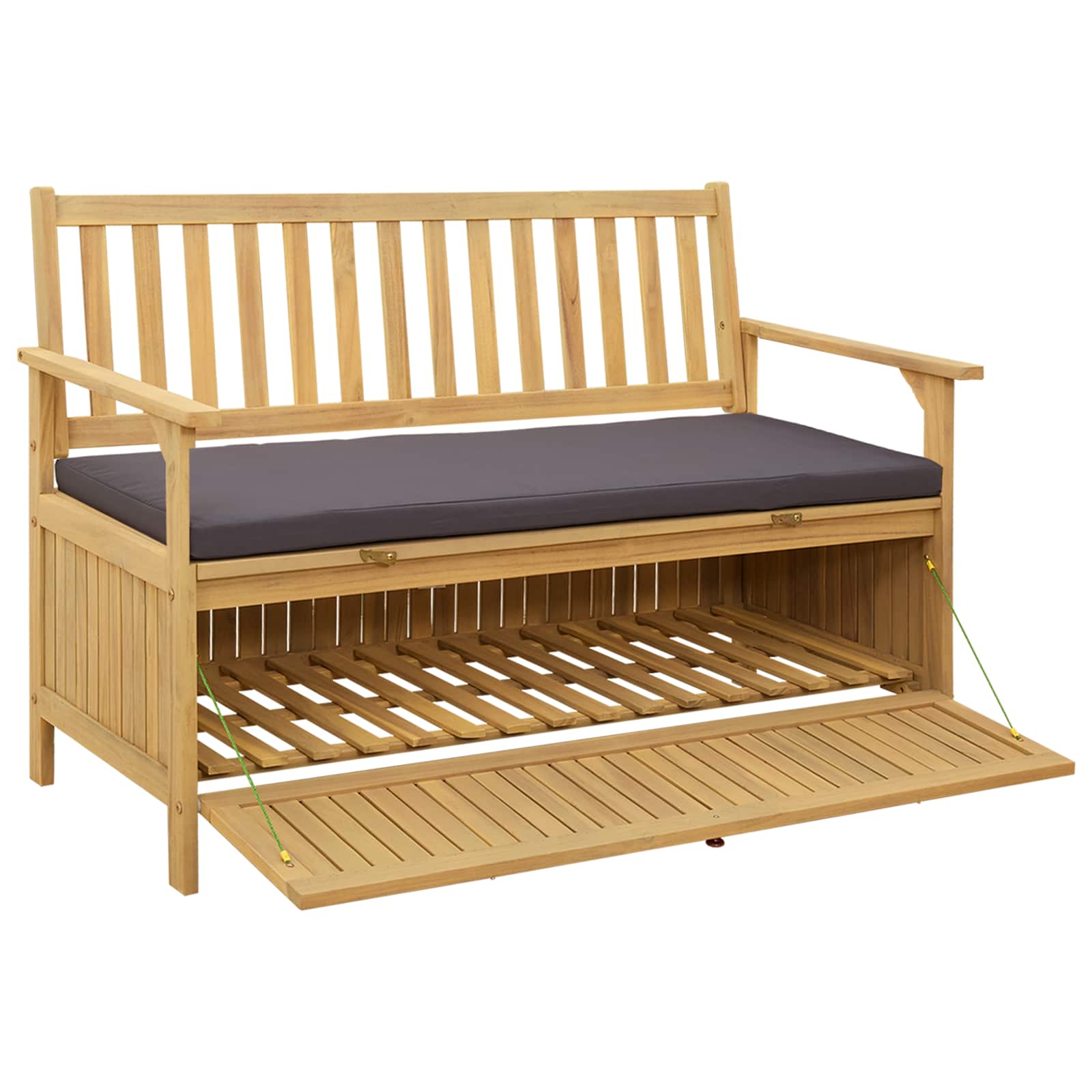 Förvaringsbänk 2 -Seater 120 x 63 x 84 cm Rektangulär
