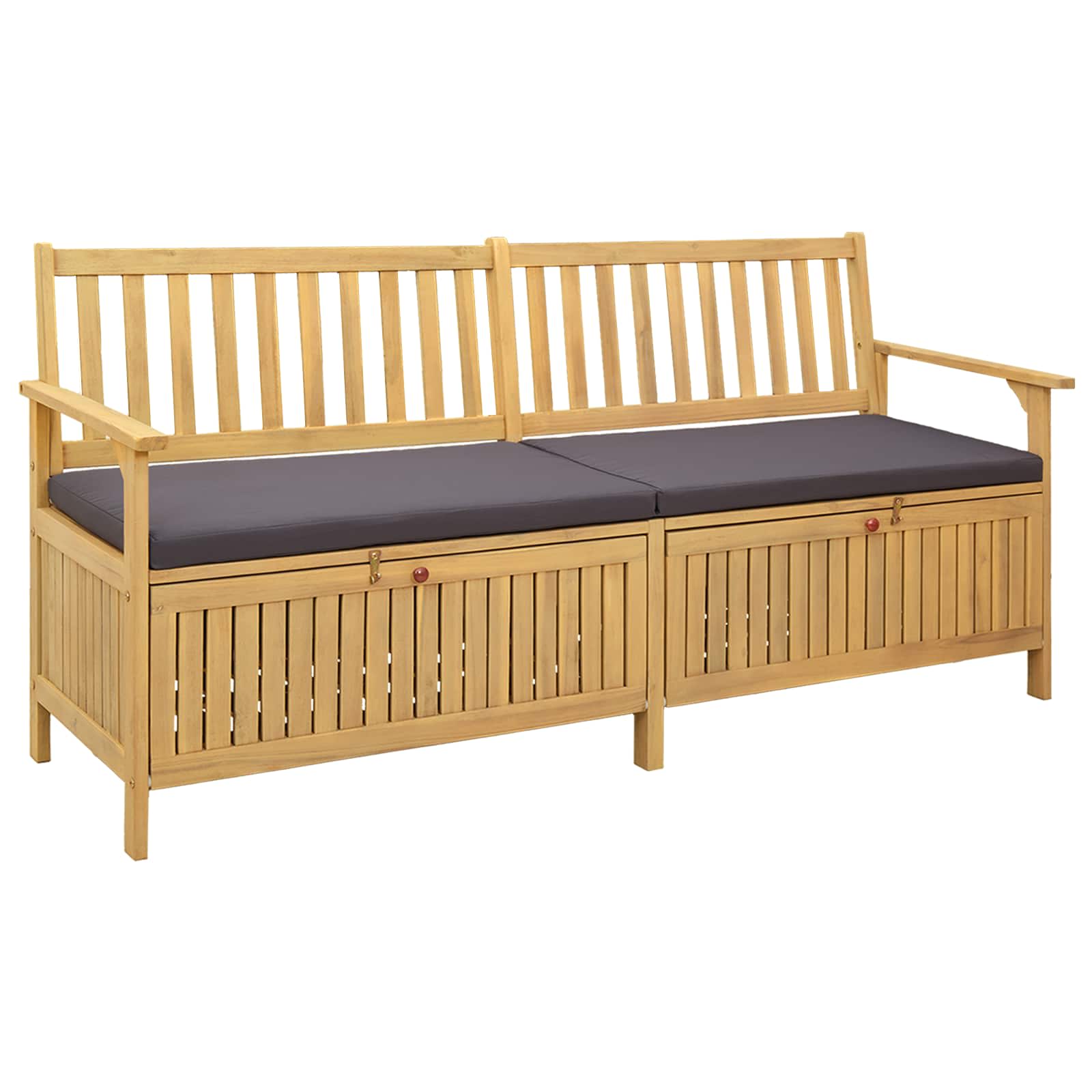 Förvaringsbänk 2 -Seater 170 x 63 x 84 cm Rektangulär